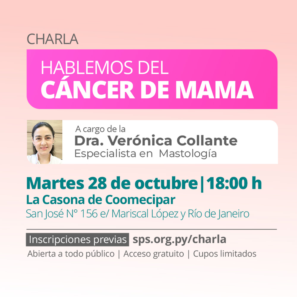 ¡Hablemos del Cáncer de Mama!