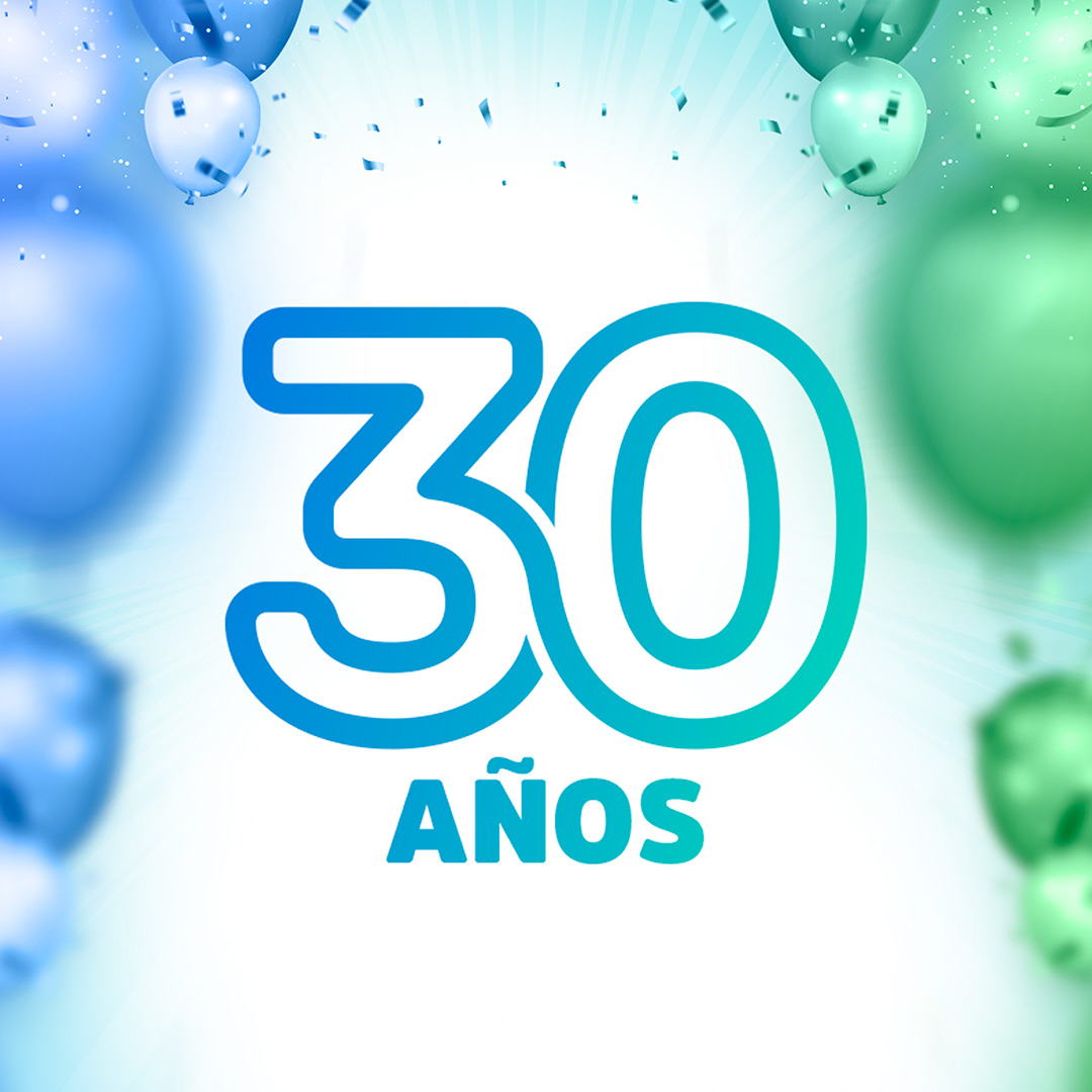 Celebramos 30 años cuidando tu salud